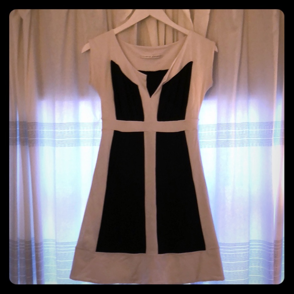 Susanna Monaco blue and white dress